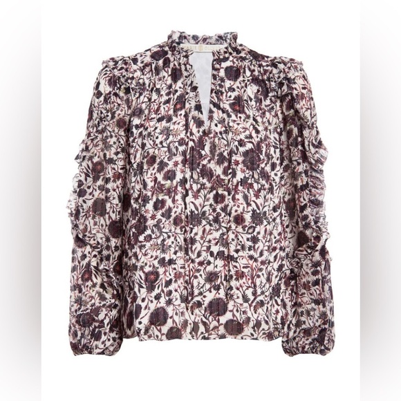 Marie Oliver Tops - Marie Oliver Haley Blouse Ember Harvest Size Small